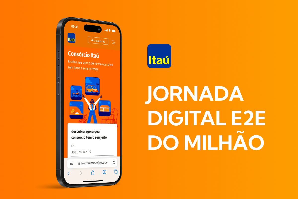 Landing Page Consórcio Itaú