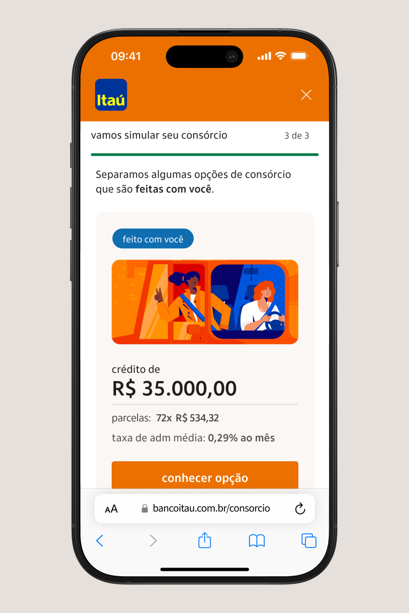 Landing Page Mobile