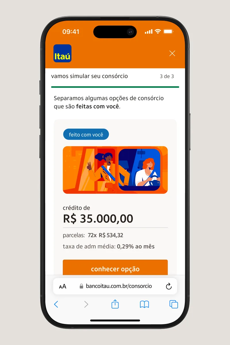 Landing Page Mobile